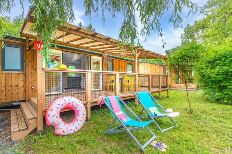 Le Camping Grand Cerf Hotel Gimouille Exterior photo