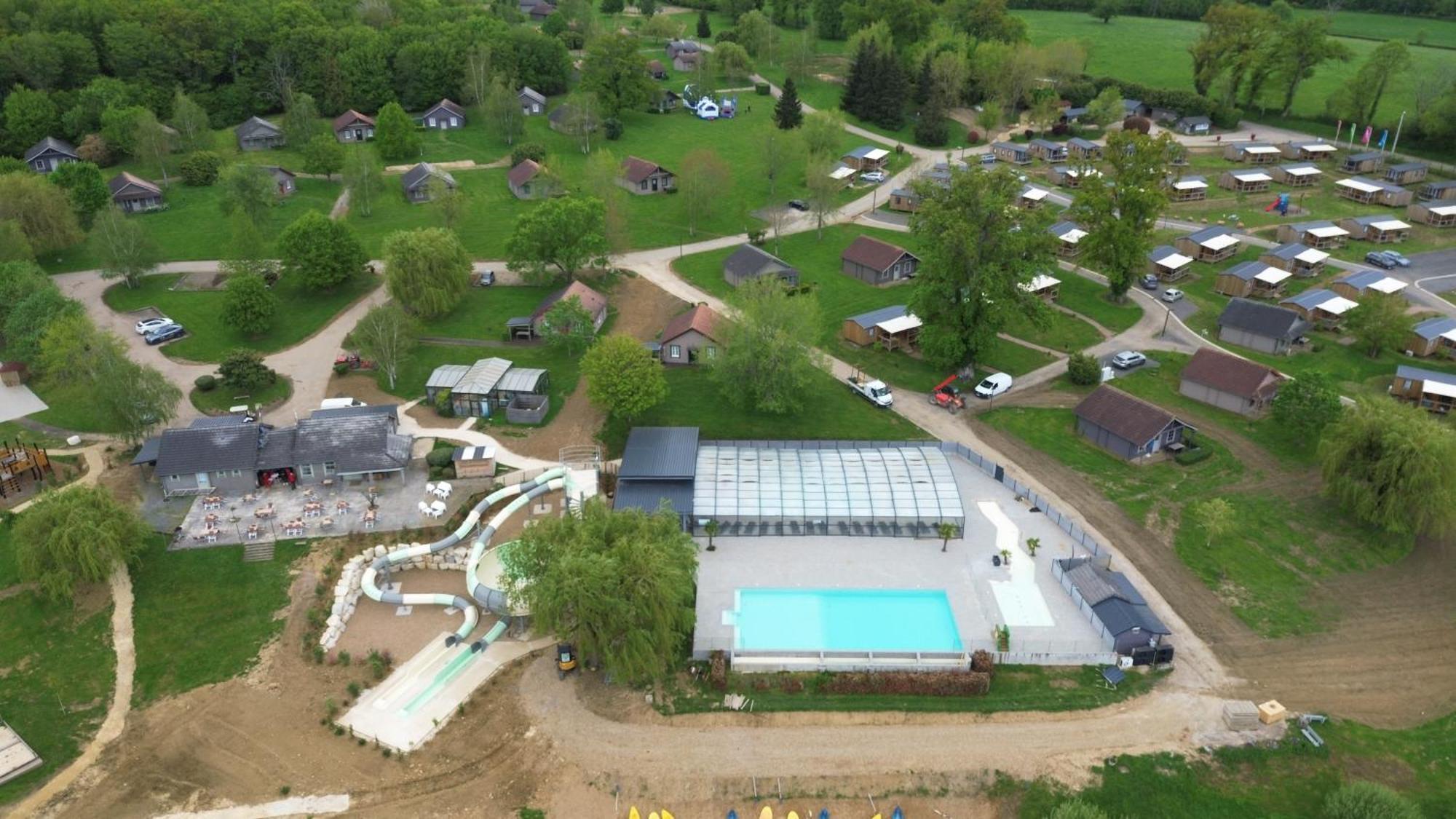 Le Camping Grand Cerf Hotel Gimouille Exterior photo